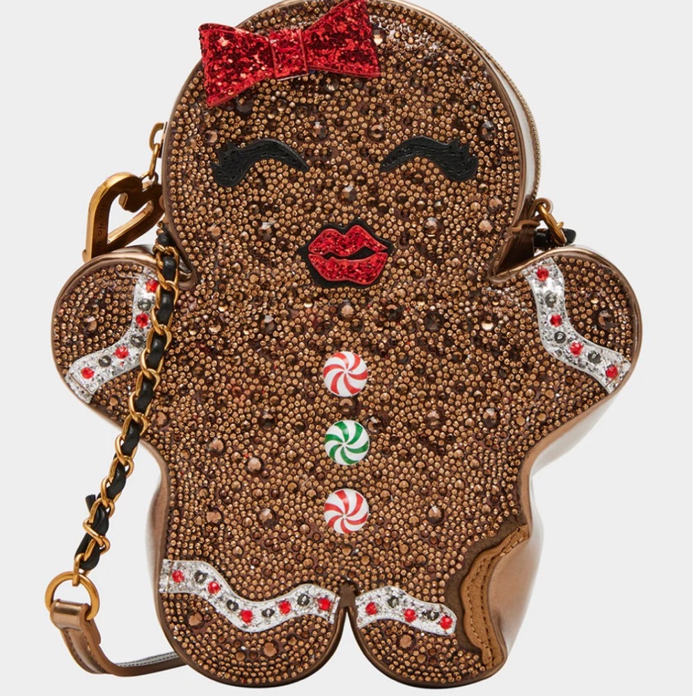 BETSY JOHNSON SOLD OUT KITSCH SUGAR & SPICE CROSSBODY GINGERBREAD GIRL NWT Bag